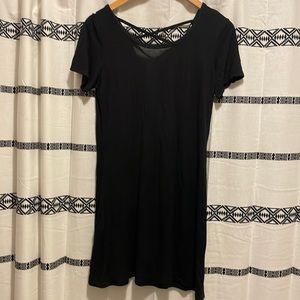 $5 Item Black T-shirt Dress Size L